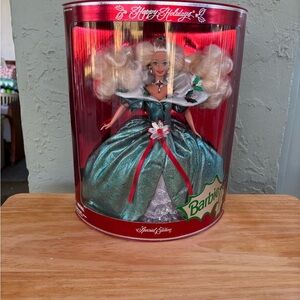 Barbie Holiday Edition in Green and Red Gown